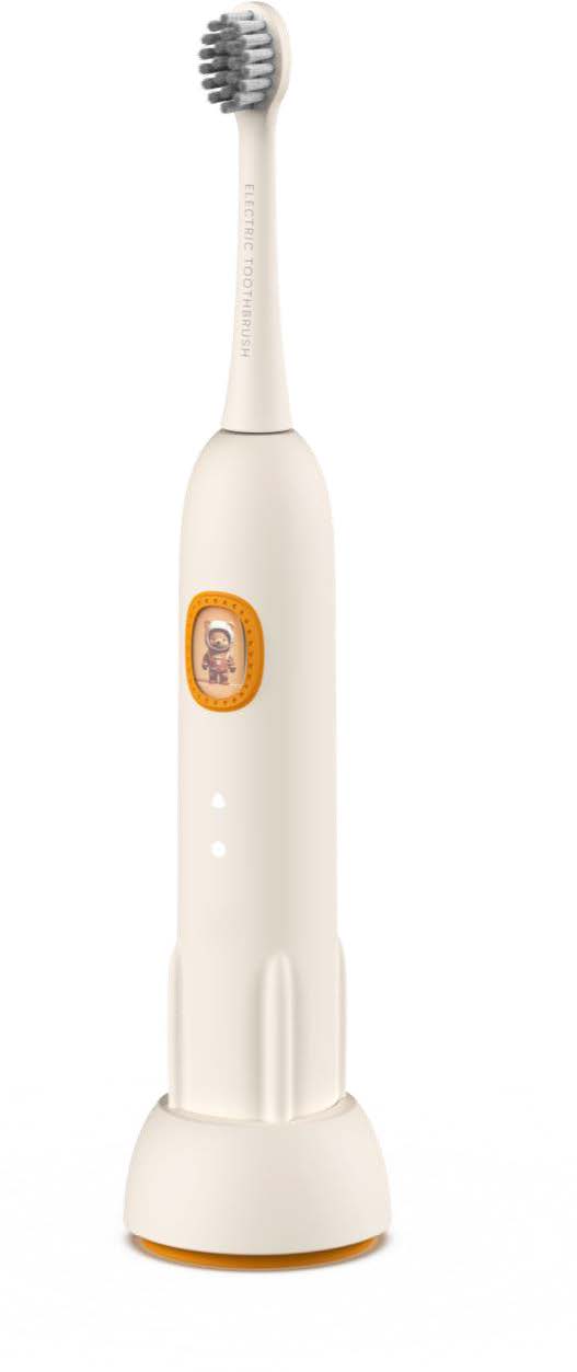  軟膠小火箭兒童電動牙刷.