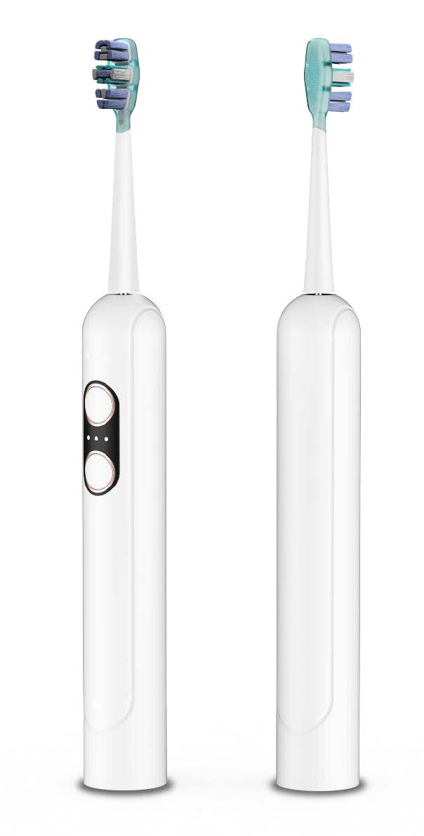雙按鍵掃振一體-電動牙刷